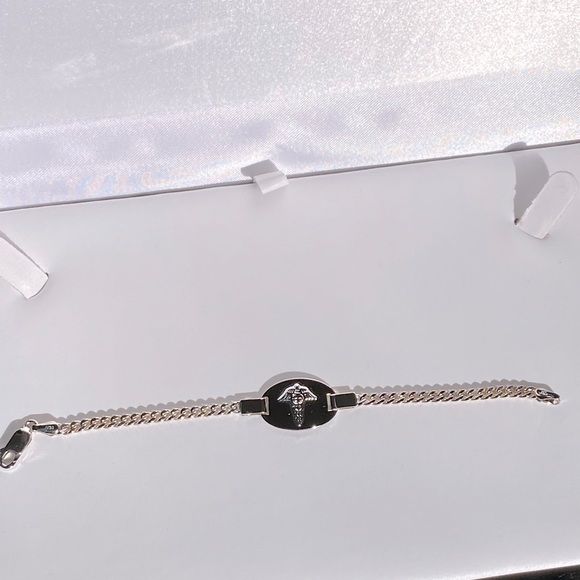 CHILD - 925 Italian Silver Medic alert bra… - Picture 2 of 5